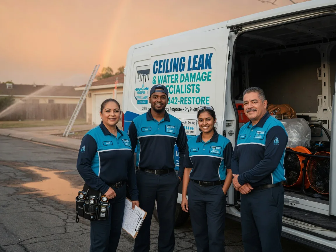 Ceiling Leak Cleanup company in Bricelyn, MN
