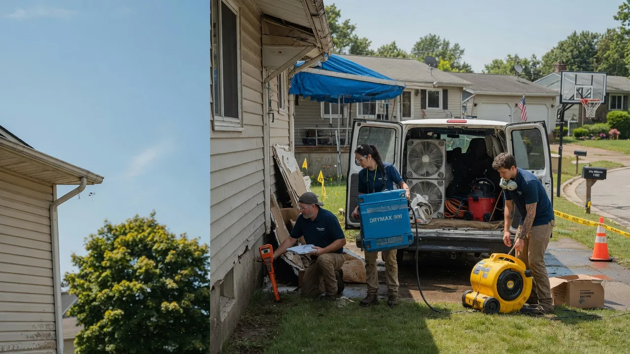 Ceiling Leak Cleanup in Bricelyn, MN near me