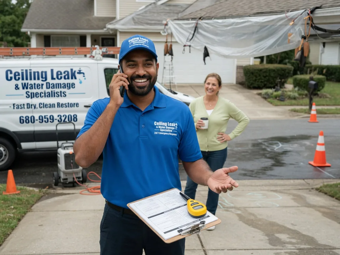 Ceiling Leak Cleanup Bricelyn, MN FAQs